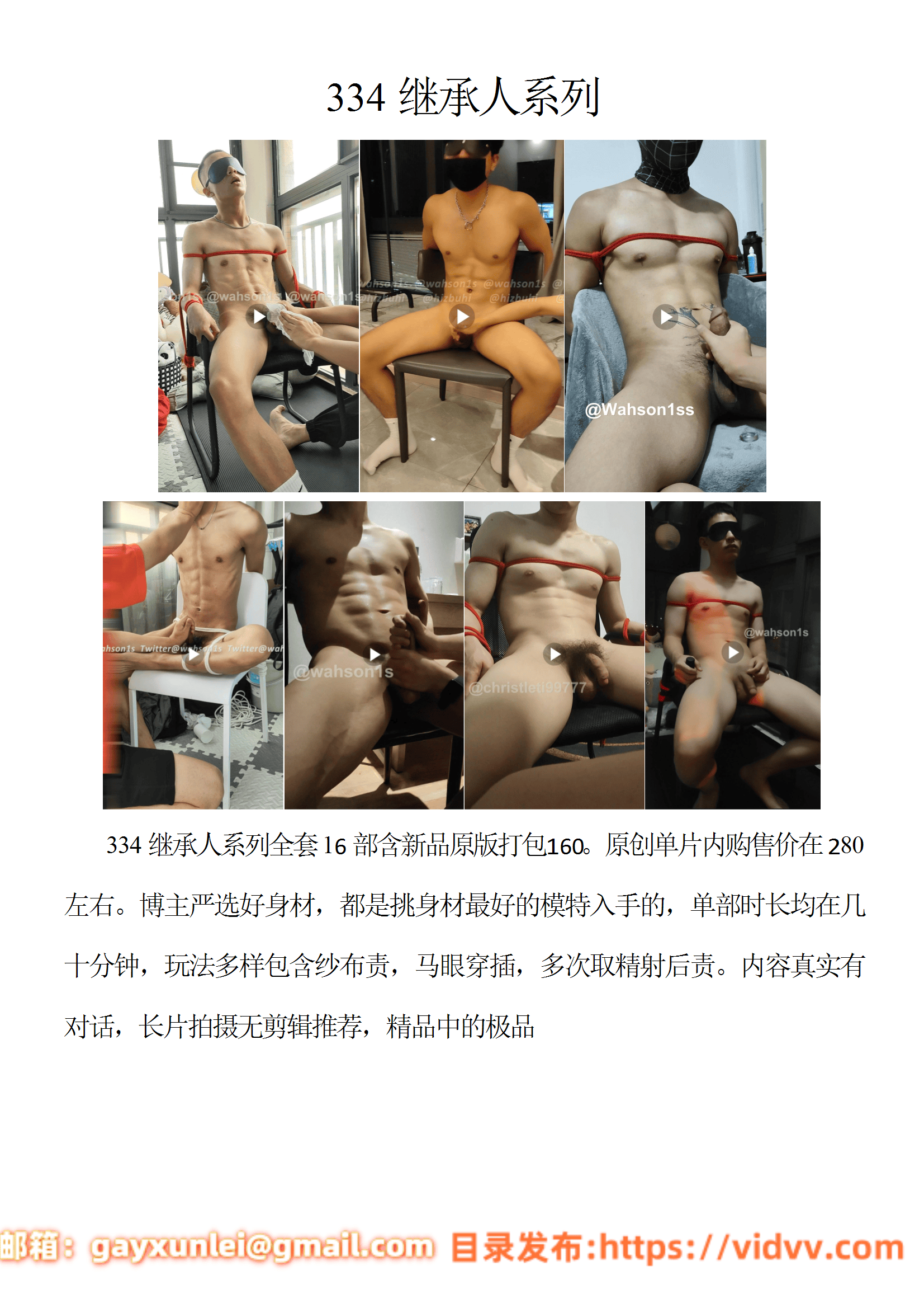 QJ120-334继承人【$160】【部数：16部】