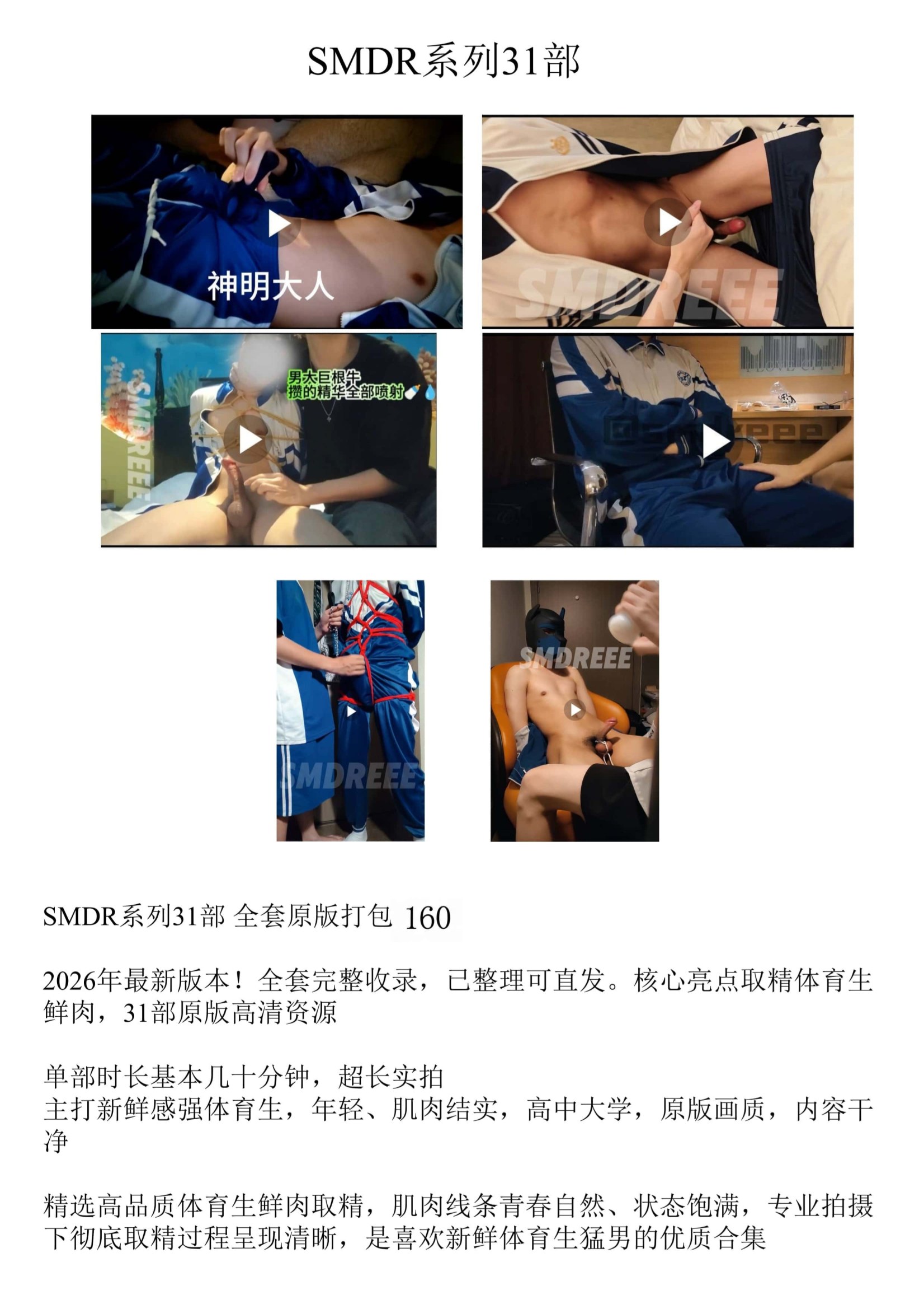 QJ314-SMDR系列31部【$160】【部数：31部】